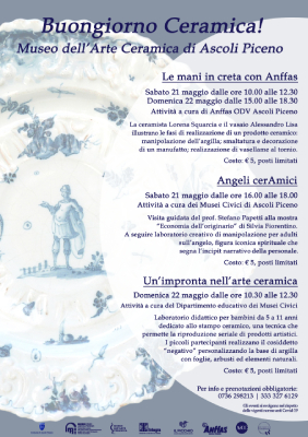 Locandina "Buongiorno Ceramica!"