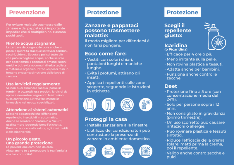 Dépliant arbovirosi