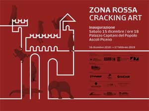 Zona Rossa.  Cracking Art
