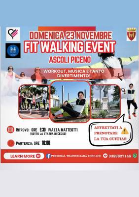 Fit walking event