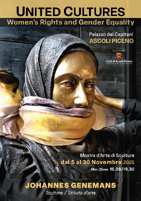 Mostra d'arte di sculture "United Cultures - Women's rights and gender equality"