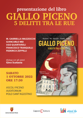 Presentazione del volume "Giallo Piceno, 5 delitti tra le rue"