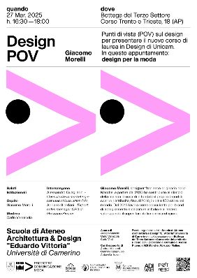 Design POV - 27 marzo 2025