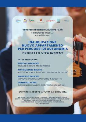 Inaugurazione nuovo appartamento per percorsi di autonomia