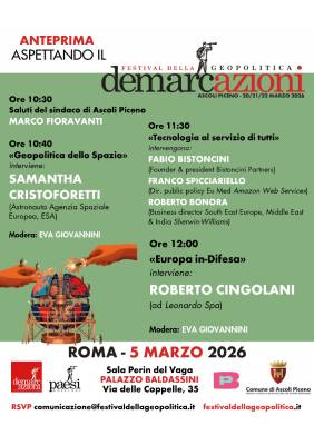 Aspettando il festival della geopolitica Demarcazioni