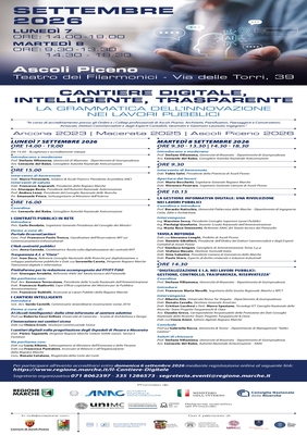 Il cantiere digitale, intelligente, trasparente - La grammatica dell'innovazione nei lavori pubblici