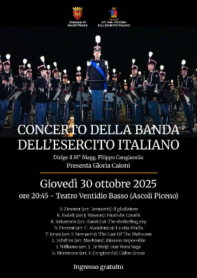 Concerto della banda dell'Esercito italiano