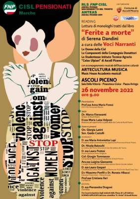 "Ferite a morte" - 26 novembre 2022 ore 9.00