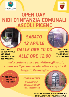 Open day nidi d'infanzia comunali