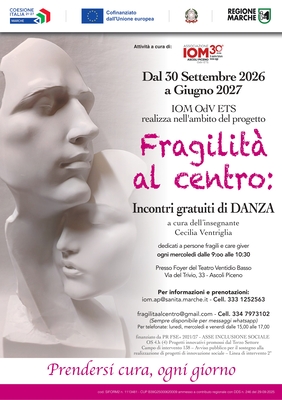 Fragilità al centro: incontri di danza gratuiti 