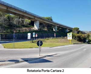 Rotatoria Porta Cartara 2