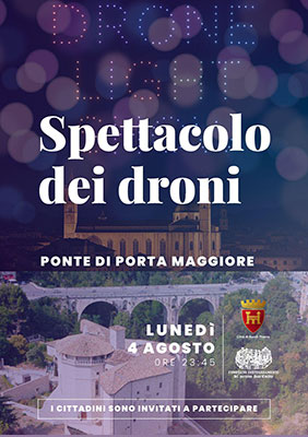 Spettacolo dei droni