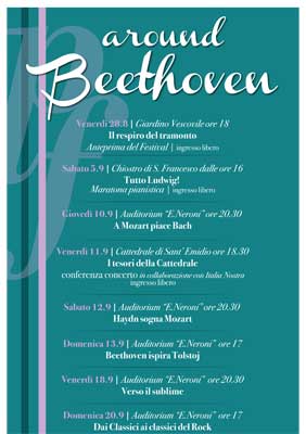 Locandina Around Beethoven