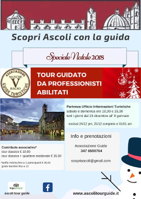 Scopri Ascoli con la guida - Natale 2018 