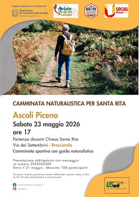 Camminata naturalistica per Santa Rita