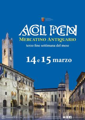 Mercatino antiquario 14 e 15 marzo 2026
