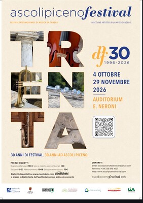 Ascoli Piceno Festival - Trenta - Edizione 2026