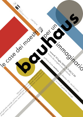  Le case dei maestri - Per un Bauhaus immaginario