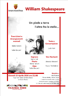 William Shakespeare: un piede a terra, l'altro fra le stelle