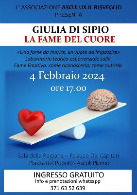 Giulia Di Sipio - "La fame del cuore"