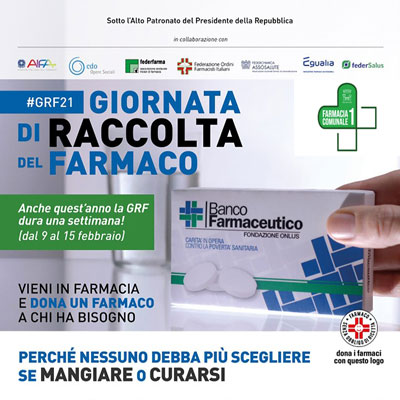 Giornata di raccolta del farmaco