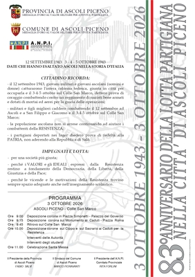 83° anniversario della lotta partigiana 