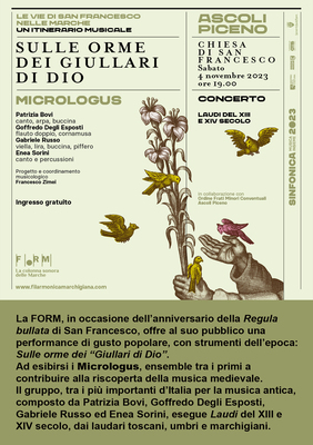 Sulle orme dei giullari di Dio
