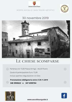 Le Chiese scomparse