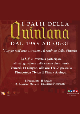 I Palii della Quintana dal 1955 ad oggi - Inaugurazione della mostra