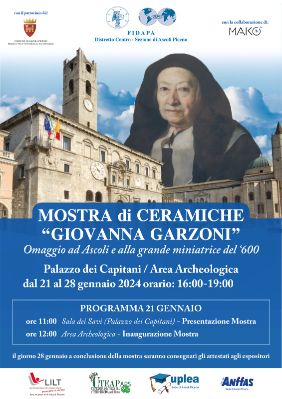 Mostra di ceramiche "Giovanna Garzoni"