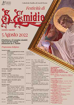 Solennità di Sant’Emidio 2022 - Programma religioso