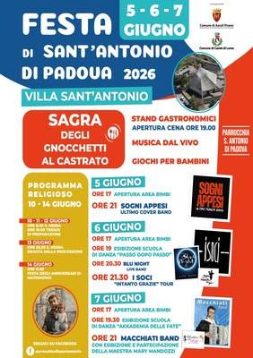 Festa di Sant'Antonio di Padova 2026