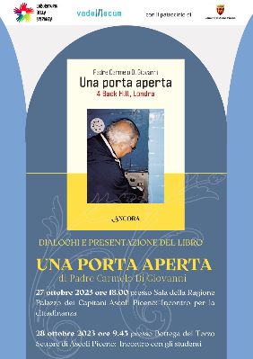 Presentazione del libro “Una porta aperta - 4 Back Hill, Londra”