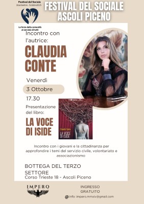 Presentazione del libro: "La voce di Iside"