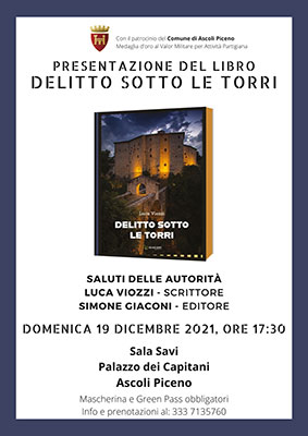 Presentazione del libro delitto sotto le torri