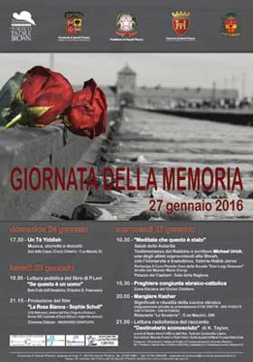 Giornata della Memoria - 27 Gennaio 2016