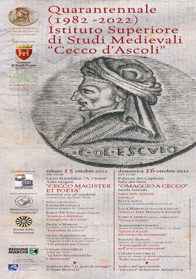 Quarantennale (1982 -2022) Istituto Superiore di Studi Medievali "Cecco d'Ascoli"