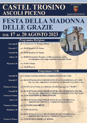 Castel Trosino - Festa della Madonna delle Grazie