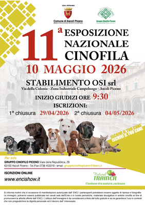 11ª Esposizione nazionale cinofila 
