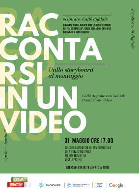 Raccontarsi in un video -  Dallo storyboard al montaggio 