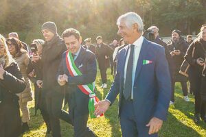  Inaugurata la nuova pista di atletica leggera alla presenza del Ministro dello Sport Andrea Abodi