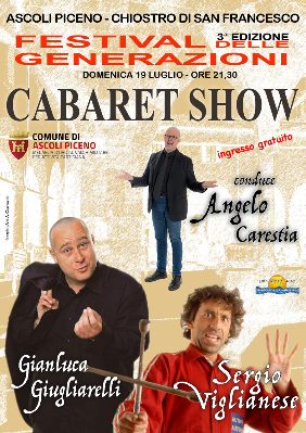 Festival delle generazioni  - Cabaret Show