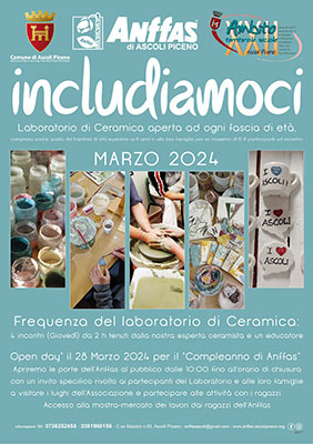 Includiamoci - Laboratorio di ceramica aperta ad ogni fascia di età