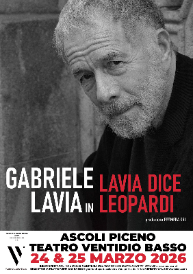 Teatro Ventidio Basso - Stagione 2025/26 - Lavia dice Leopardi