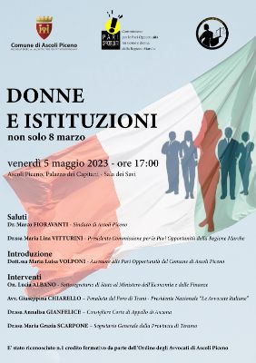 Donne e istituzioni - Non solo 8 marzo