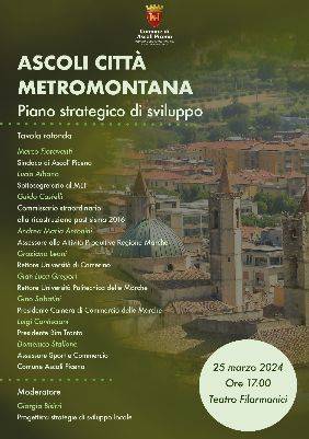 Ascoli città metromontana - Piano strategico di sviluppo