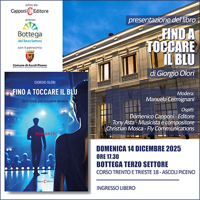 Presentazione del libro "Fino a toccare il blu"