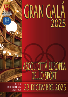 Gran Galà dello Sport - Ascoli Città Europea dello Sport 2025