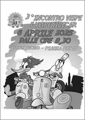 3° incontro Vespe e Vespe sidecar