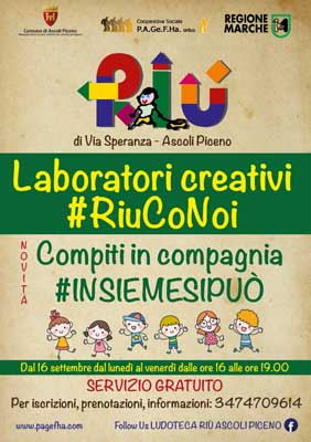 Laboratori creativi #RiuCoNoi